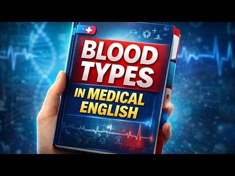 Blood Types Explained in Medical English B2–C1 | ABO, Rh, Transfusions & Clinical Risks