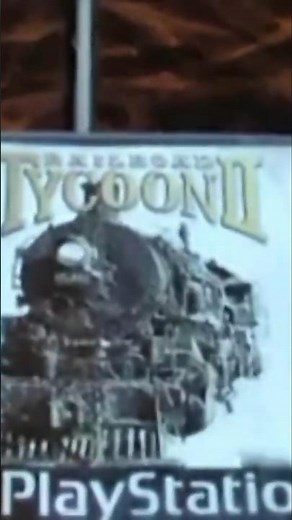 This Was My First Railroad Game! Railroad Tycoon 2 PS1 #playstation #gaming #railroad