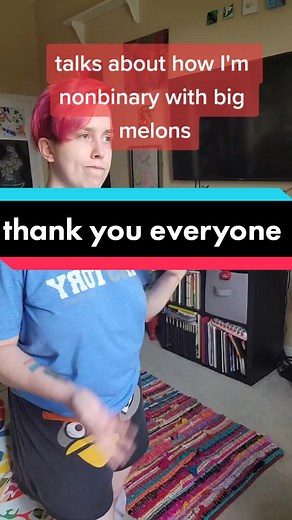 I love everyone's energy #fyp #foryou #foryoupage #chesticleslap #lgbt #nonbinary #enby