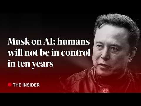 Elon Musk on AI: humans will no longer be in control in ten years | The Economist