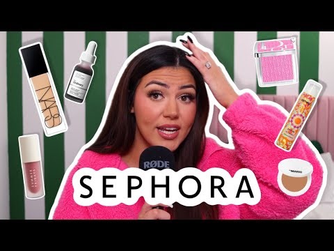 ALL OF MY FAVORITE BEAUTY PRODUCTS! | SEPHORA STOREFRONT WALK THROUGH
