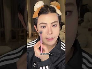 Turning myself into a girl 💅🥵#m2f #maletofemalemakeup #boytogirlmakeup