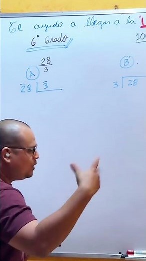 División de decimales