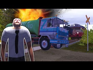 OB GOT HIT BY THE TRAIN! - My Summer Car Multiplayer Mod Gameplay