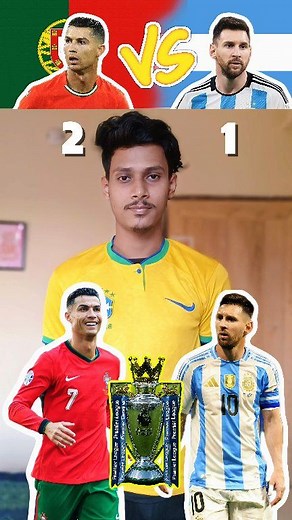 20K views · 5.1K reactions | Ronaldo vs Messi 勞 Full Career Comparison — UCL, World Cup, Goals & Ballon d'Or  #RonaldoVsMessi #GOAT #FootballShorts #CR7 #messi | BenuScope | Facebook