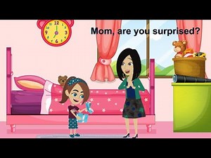 Ella's mom surprised| Animated story | Ella English | 2D Anime