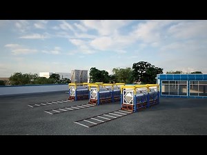 Small scale LNG(ssLNG) logistics business model using ISO LNG tank container