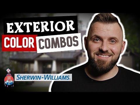 Exterior House Painting Color Ideas! *COLOR COMBINATIONS*