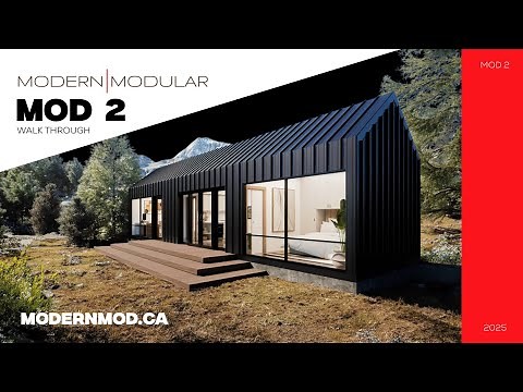 Tour this Custom 500+ sq. ft. Modern One Bedroom plus Loft Prefab Home