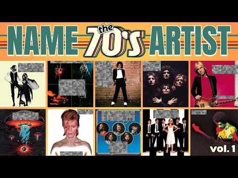 1970's Album Cover Quiz! - Name The Band or Artist - vol. 1