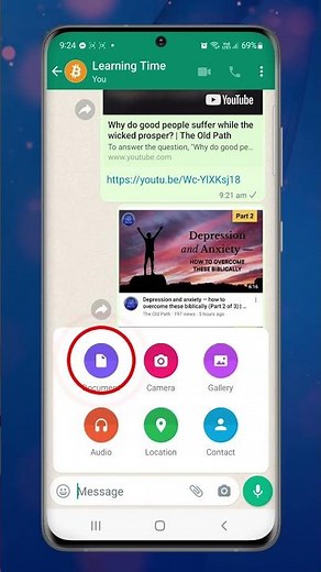 🔴 How to Send an Original Size of Photo and Video in WhatsApp | CyberHackz