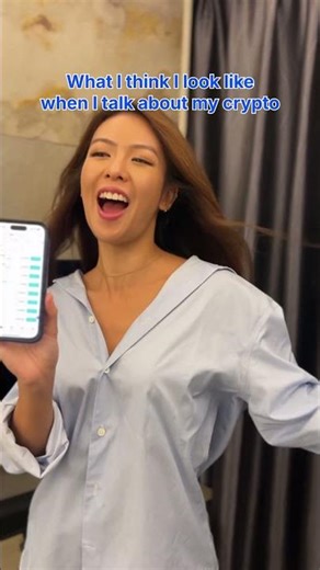 What I think I look like when I talk about my crypto