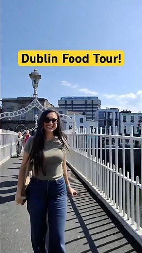 Go on this food tour in Dublin Ireland! 🇮🇪
