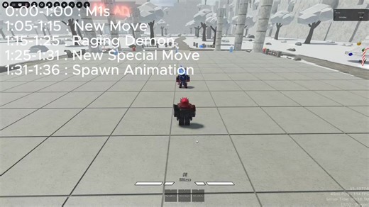 Akuma Progress Update in Roblox Jump Showdown