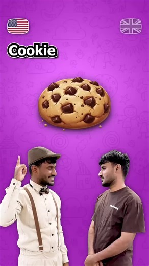 British vs American English Food Words 🇬🇧🇺🇸 | Learn English For Kids | Cartoon Animation #kids #american #english #animation #learnontiktok