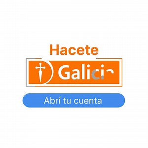 Abrí tu cuenta Galicia gratis y solicitá tus tarjetas. Es fácil, rápido y 100% online 😉 | Banco Galicia