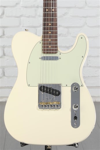 Fender American Professional II GT11 Telecaster Electric Guitar - Olympic White, Sweetwater Exclusive