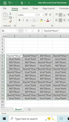 Remove Asterisk (*) in Excel Using Tilde (~) | Fast Find & Replace Trick