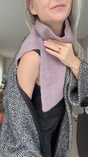 «Jute Neck Warmer» 🫶🏻 #tutorial #knitting #knittingpattern #knittingpatterns #knit