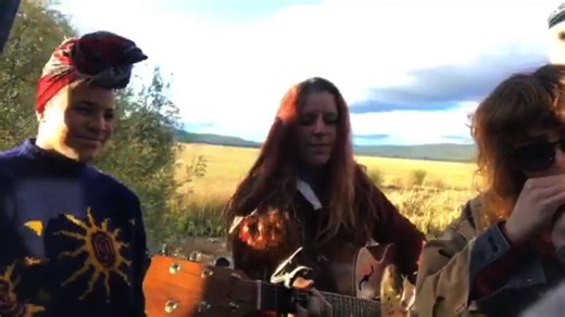 Live from the side of the road, singing you an Old Crow Medicine Show song: "I Hear Them All" | Rainbow Girls