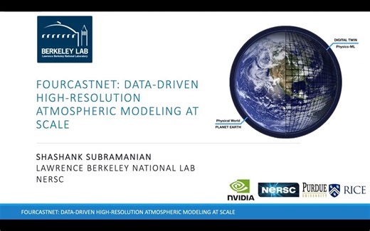 数据驱动的气象大模型FourCastNet