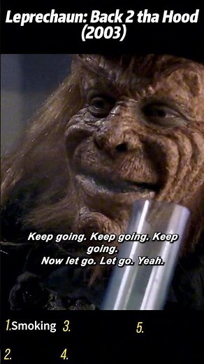 Leprechaun: Back 2 tha Hood (2003) | The Leprechaun Casually Lights Up