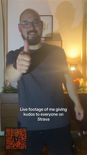 Live footage of me giving you Kudos.Your sign to drop your Strava #kudos #strava #running #fitness