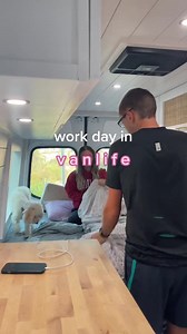 5.8K views · 68 reactions | What a work day in vanlife looks like #vanlife #vanlifeexplorers #vanlifedreams #vanbuild #dayinthelife #vantravel | KeithxHannah Rose | Facebook