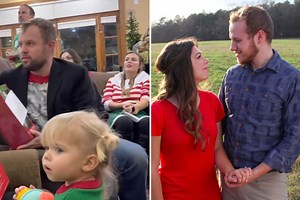 Duggar fans spot Josiah's rarely-seen wife Lauren in new family video