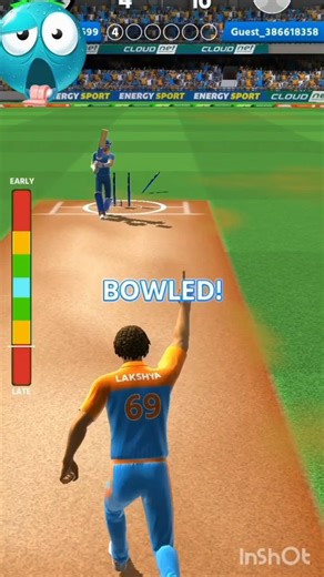 Cricket league bowling tricks☠️