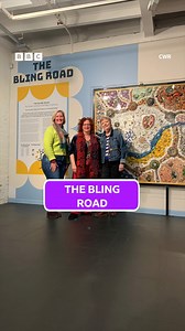 A 3D art sculpture made from unwanted bling is on display at Coventry Transport Museum. | BBC Birmingham