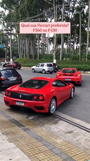 O Barba que viu on Instagram: "Qual sua Ferrari da era "moderna" preferida? A F360 Modena usa um V8 3.6 que gera 400cv e é a sucessora da F355, já a F430 usa um V8 4.3 que gera 490cv, sucessora da F360. Ambas produzidas nos anos 2000 (1999 a 2004 a 360 e 2004 a 2009 a 430). Qual você levaria pra casa?? #ferrari #f360 #ferrarif360modena #f430 #ferrarif430 #ferrariv8 #v8 #rossocorsa"
