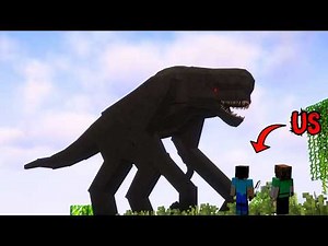 2 idiots HUNT down the D Rex in Minecraft