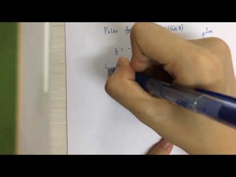 REVIEW: Complex number: standard form to polar form