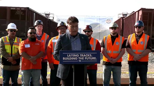 California High-Speed Rail Authority CEO Ian Choudri will join state and local officials, labor partners and construction workers to celebrate the completion of the southern railhead facility in Kern County, a 150-acre site that can now begin receiving rail, ties, poles, and other materials needed to build high-speed rail track and systems along the California high-speed rail corridor. | California High-Speed Rail Authority