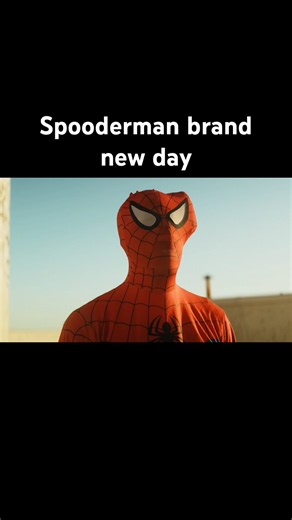 Spooderman is back #spooderman #spiderman #spidermanbrandnewday