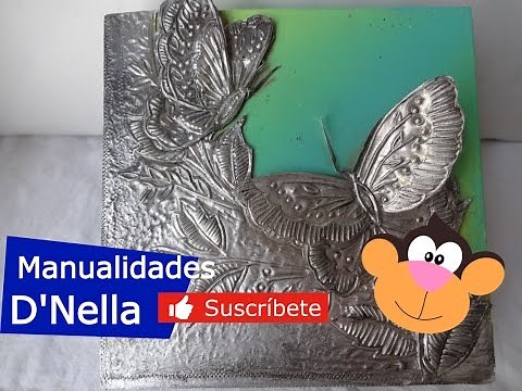 Manualidades: CAJA CON ALUMINIO 1 - By: "Taller Dnella'' 2013