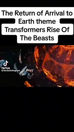 Arrival to Earth #transformers #riseofthebeasts #optimusprime #viral #unicron