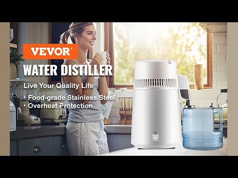 VEVOR Water Distiller Machine--Live Your Quality Life