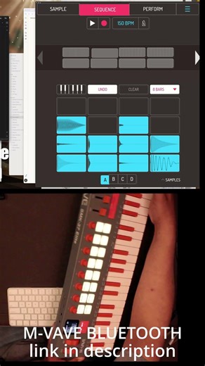 M-VAVE SMK-37 Elite MIDI Keyboard BLUETOOTH