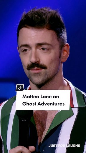 @matteolane on his obsession with Ghost Adventures at Just For Laughs 2019 👻 #matteolane #ghostadventures #comedy #justforlaughs #standup #standupcomedy #paranormaltiktok