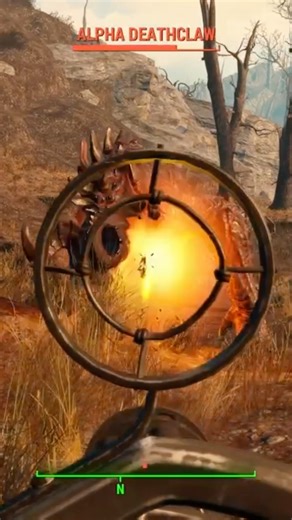 Fallout 4-Explosive Minigun Vs AD