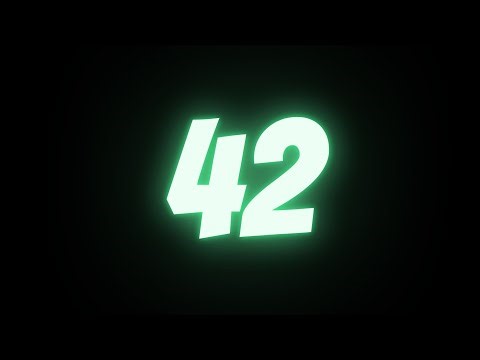 42-Second Timer with Beep | Countdown with Alarm at Zero | 42s Timer