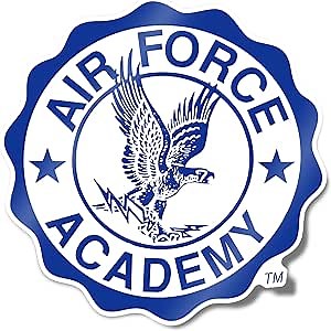 United States Air Force Academy Vinyl Decal Laptop Water Bottle Car Scrapbook Sticker (IND 18)
