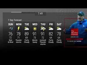 Hurricane Henri. Local on The 8s (8-21-21). The Weather Channel. LOT 8s #116