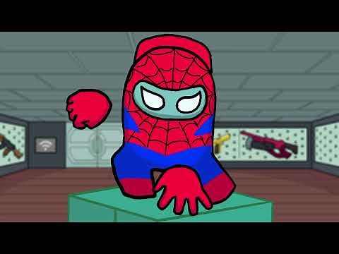 ✅ Spider-man in Among Us💥