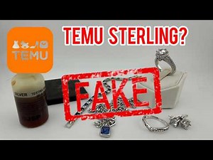 I Tested Temu “Sterling Silver” Jewelry… All 5 Were Fake