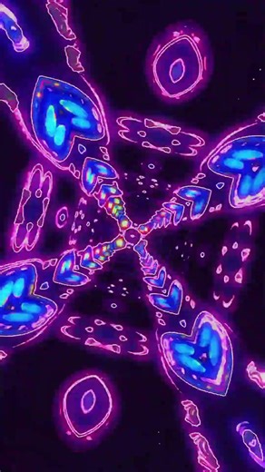Fractal Frenzy Psytrance Animation #shorts #trippy #psytrance