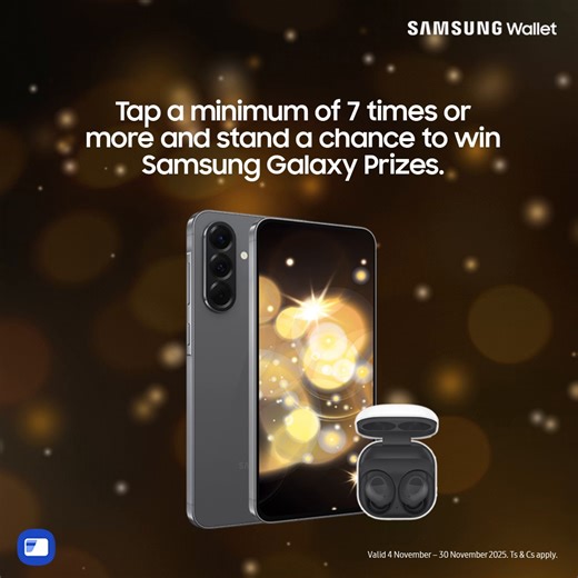 Who knew paying with your phone could pay off this much? 😎 7 or more #SamsungWallet taps could score you some seriously cool #Galaxy prizes. The gift that just keeps on giving 🎁 #SamsungPay Learn more: http://spr.ly/618773eBb Ts & Cs apply. | Samsung