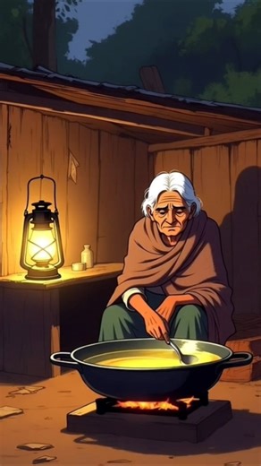 Raat 12 Baje: Sunsan Sadak Par Dadi Ka Raaz 🤫 #shorts #story #cartoon